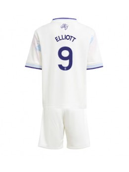 Aston Villa Harvey Elliott #9 Replika Tredje Kläder Barn 2025-26 Kortärmad (+ byxor)